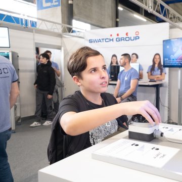 Le salon valaisan des formations et métiers. Martigny. Jeudi 9 mars 2023